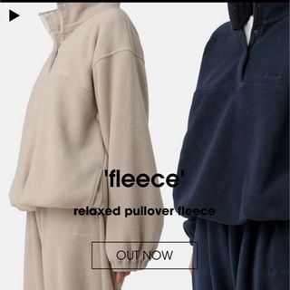 thehighlights フリースセットアップ　ネイビー　美品(セット/コーデ)