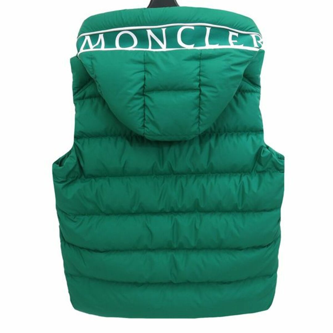 MONCLER(モンクレール)の良品 モンクレール 2022-23AW CARDAMINE ロゴワッペン フードロゴ ジップアップ ダウンベスト ジャケット 46224 メンズのジャケット/アウター(ダウンベスト)の商品写真