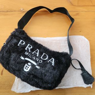 PRADA プラダ レア スタッズ バッグ 2way ショルダーハンドバッグ