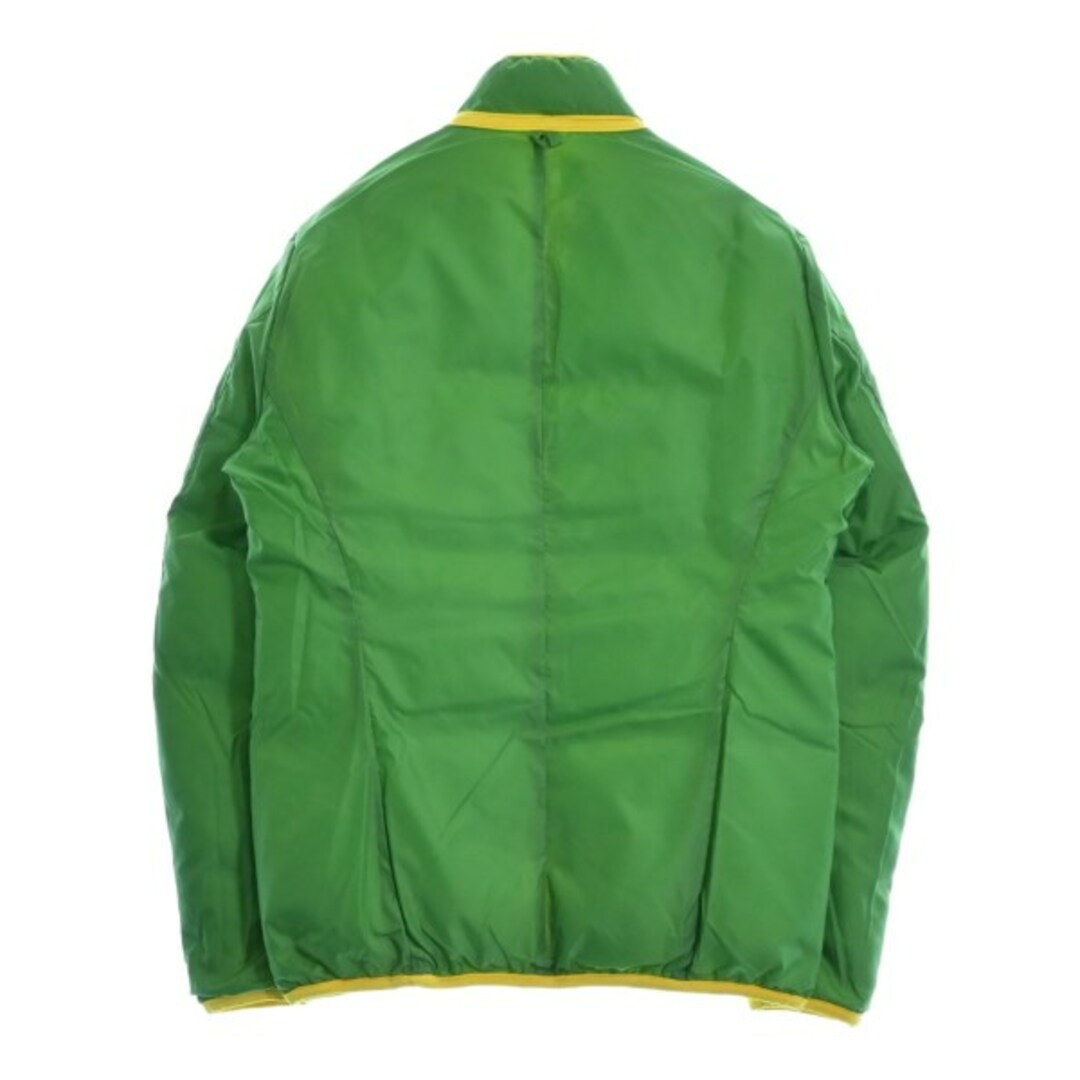 kolor(カラー)のkolor カラー ダウンジャケット/ダウンベスト 2(M位) 黄x緑 【古着】【中古】 メンズのジャケット/アウター(ダウンジャケット)の商品写真