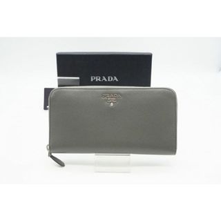 プラダ(PRADA)のPRADA プラダ ラウンドファスナー長財布(長財布)