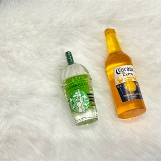 完売商品再入荷！‪꒰新品꒱‬ミニチュア CORONA ビール ＆抹茶フラペチーノ(ミニチュア)