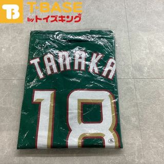 日本アパレルファッション産業協会 東北楽天ゴールデンイーグルス 18番 田中将大 XL TOHOKU GREEN 緑 グリーン Tシャツ(応援グッズ)