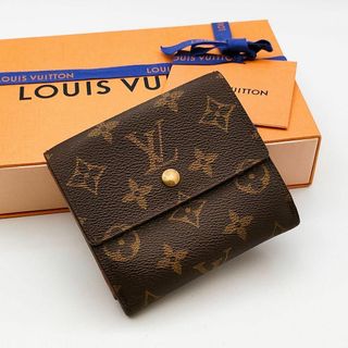 ルイヴィトン(LOUIS VUITTON)のルイヴィトン✨モノグラム✨ポルトモネビエ カルトクレディ✨Wホック✨二つ折り財布(財布)