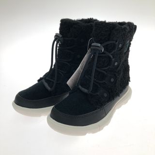 ソレル(SOREL)の□□SOREL ソレル ユース エクスプローラー コージー ブーツ 20cm NY4894-010 ブラック(ブーツ)