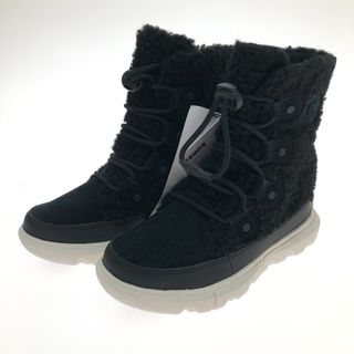 □□SOREL ソレル ユース エクスプローラー コージー ブーツ 19cm NY4894-010 ブラック