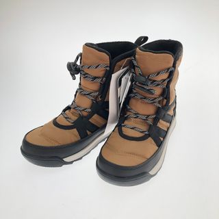 ソレル(SOREL)の□□SOREL ソレル スノーブーツ ユースウィットニー2ショートレース 20cm NY3903-287 ブラウン(ブーツ)