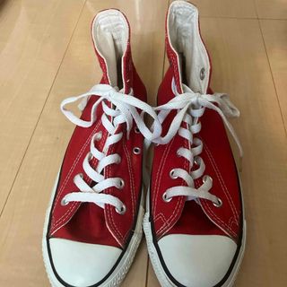 コンバース(CONVERSE)の美品 USA製 コンバース オールスター レッド 6 vintage 90s(スニーカー)