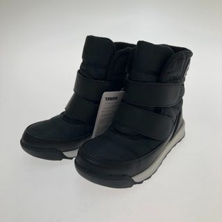 ソレル(SOREL)の□□SOREL ソレル スノーブーツ チルドレン ウィットニー II ストラップ 17cm NC3919-010 ブラック(ブーツ)