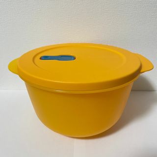 タッパーウェア(TupperwareBrands)の【新品未使用】Tupperware クリスタルウェーブ（オレンジ）送料無料(容器)