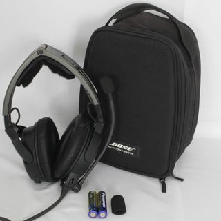 ボーズ(BOSE)のBOSE A20 Aviation Headset ノイズキャンセリング ヘッドセット ボーズ アビエーション ヘッドホン 本体(ヘッドフォン/イヤフォン)