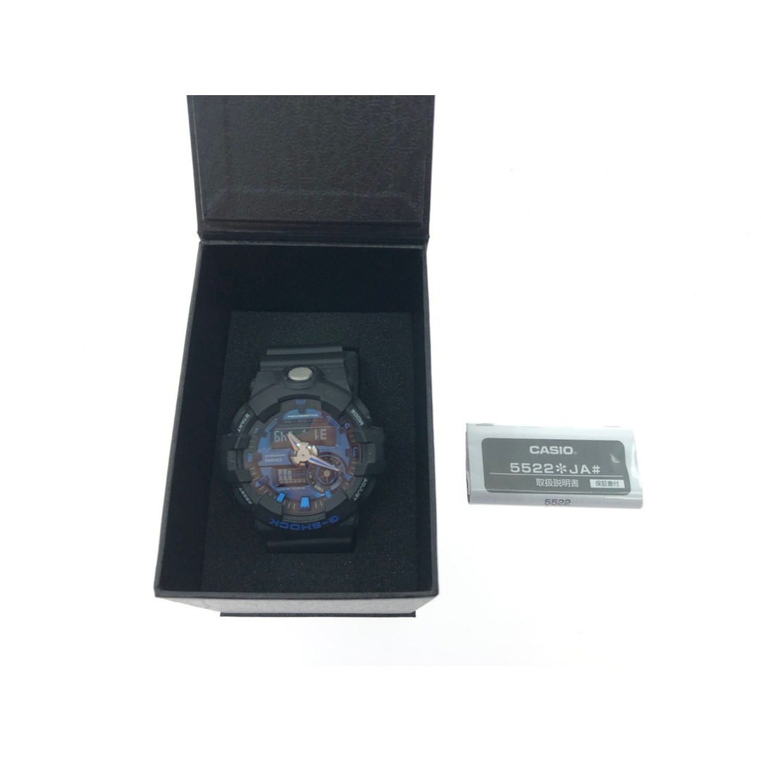 CASIO(カシオ)の▼▼CASIO カシオ メンズ腕時計 クオーツ デジアナウォッチ G-SHOCK Gショック GA-710-1A2JF ブラック メンズの時計(腕時計(アナログ))の商品写真