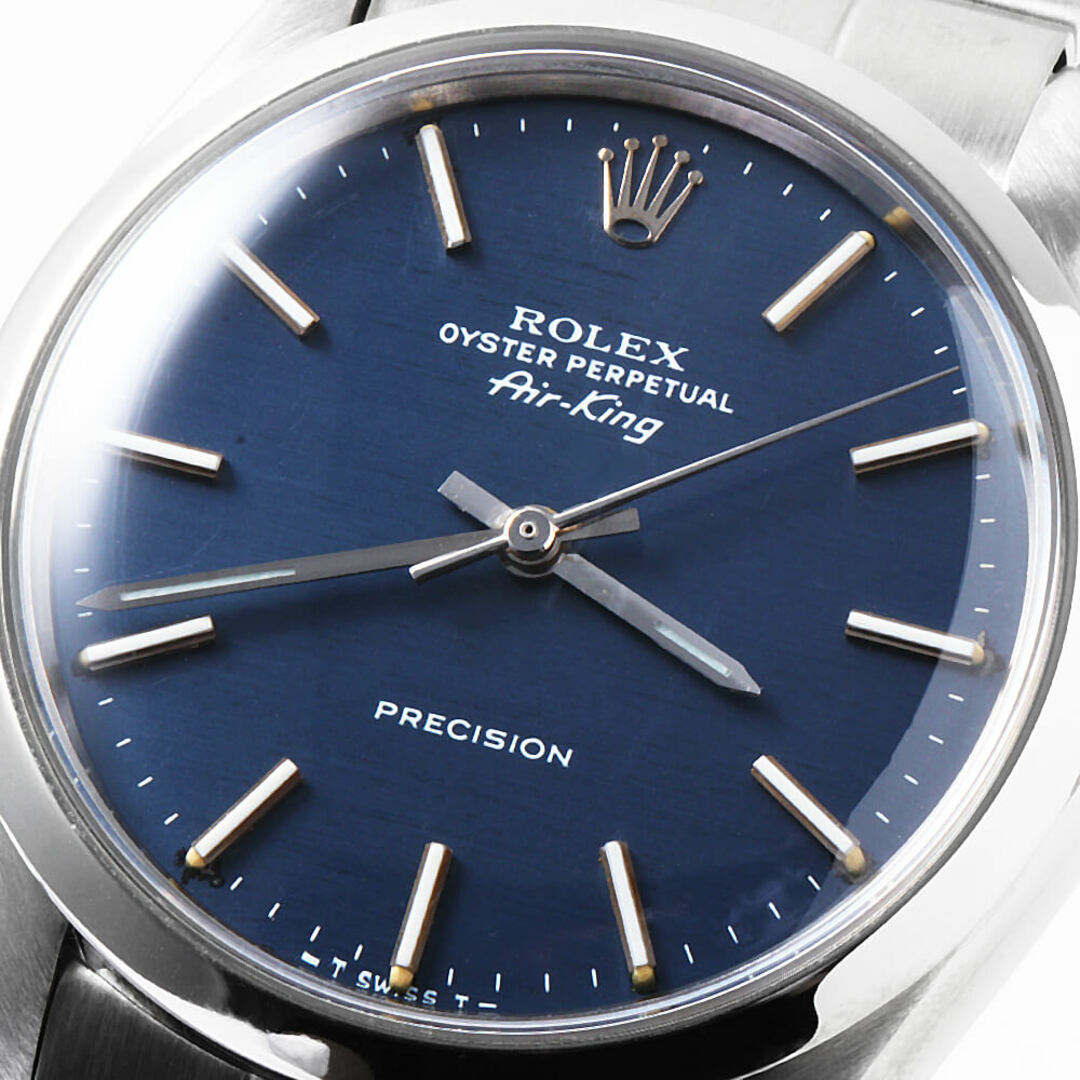 ROLEX(ロレックス)のロレックス エアキング 5500 ブルー バー 29番 メンズ アンティーク 腕時計 メンズの時計(腕時計(アナログ))の商品写真