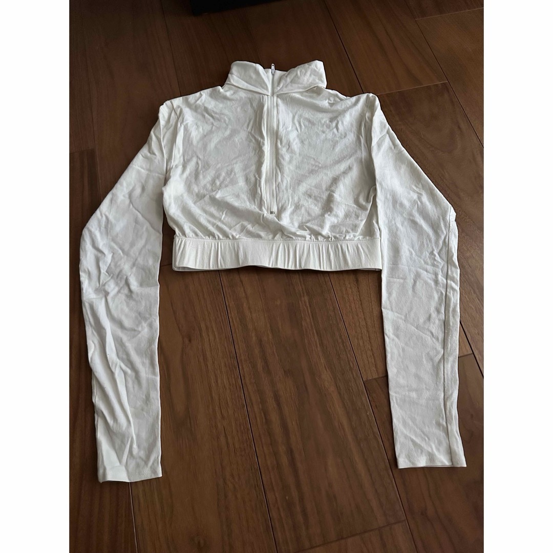 チアリーダー　インナー　衣装　白　長袖　spirit エンタメ/ホビーのコスプレ(衣装)の商品写真