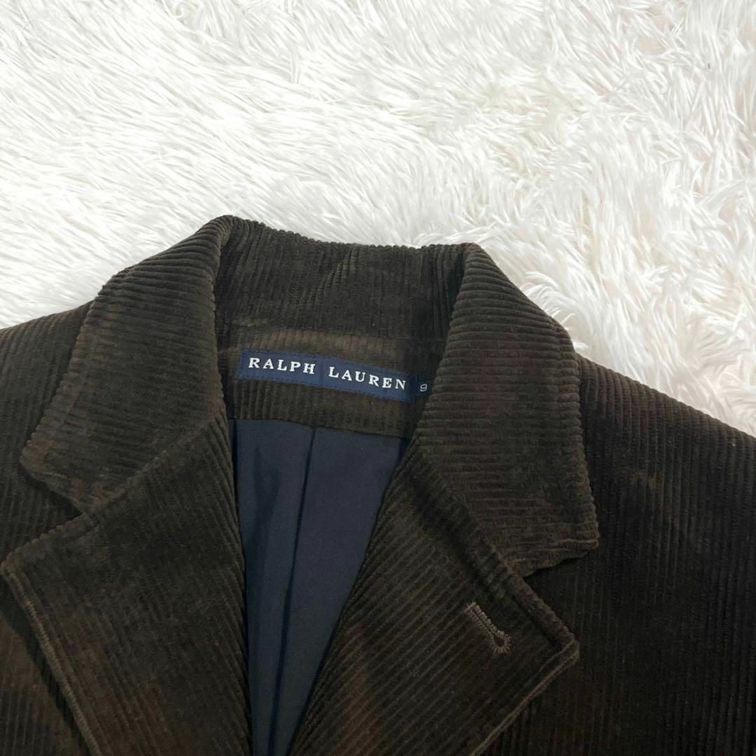 Ralph Lauren(ラルフローレン)のラルフローレン レディース コーデュロイ ジャケット 希少 絵柄ボタン 9 M レディースのジャケット/アウター(テーラードジャケット)の商品写真