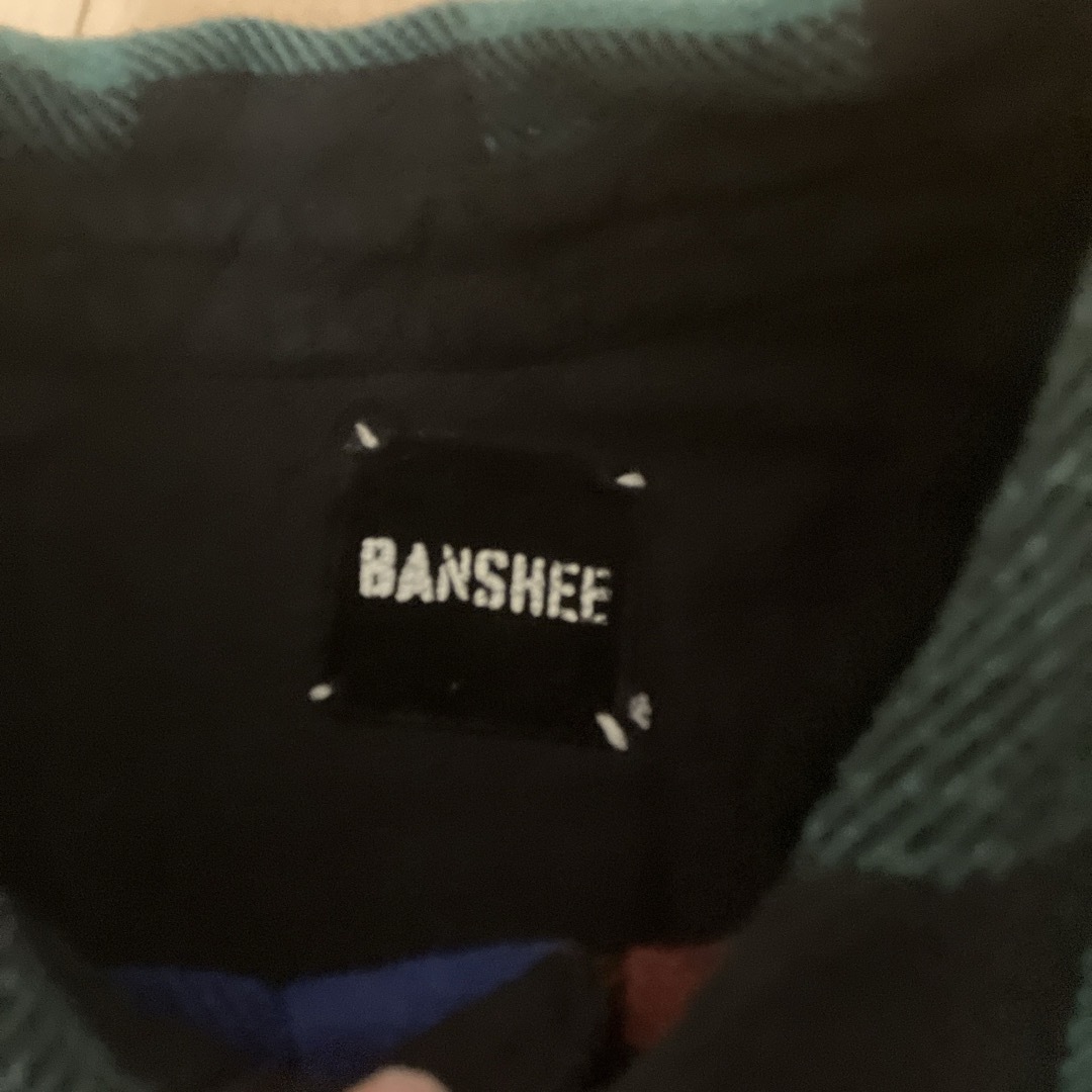 初期 BANSHEE×グッドイナフ ブロックチェックネルシャツ AFFA 初期 BANSHEE×グッドイナフ ブロックチェックネルシャツ AFFA