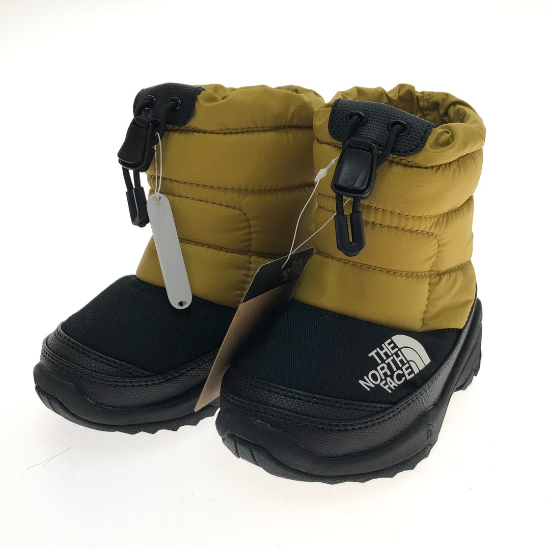 THE NORTH FACE(ザノースフェイス)の□□THE NORTH FACE ザノースフェイス スノーブーツ ヌプシ ブーティ VI 14cm NFJ52288 ゴールド×ブラック キッズ/ベビー/マタニティのベビー靴/シューズ(~14cm)(ブーツ)の商品写真