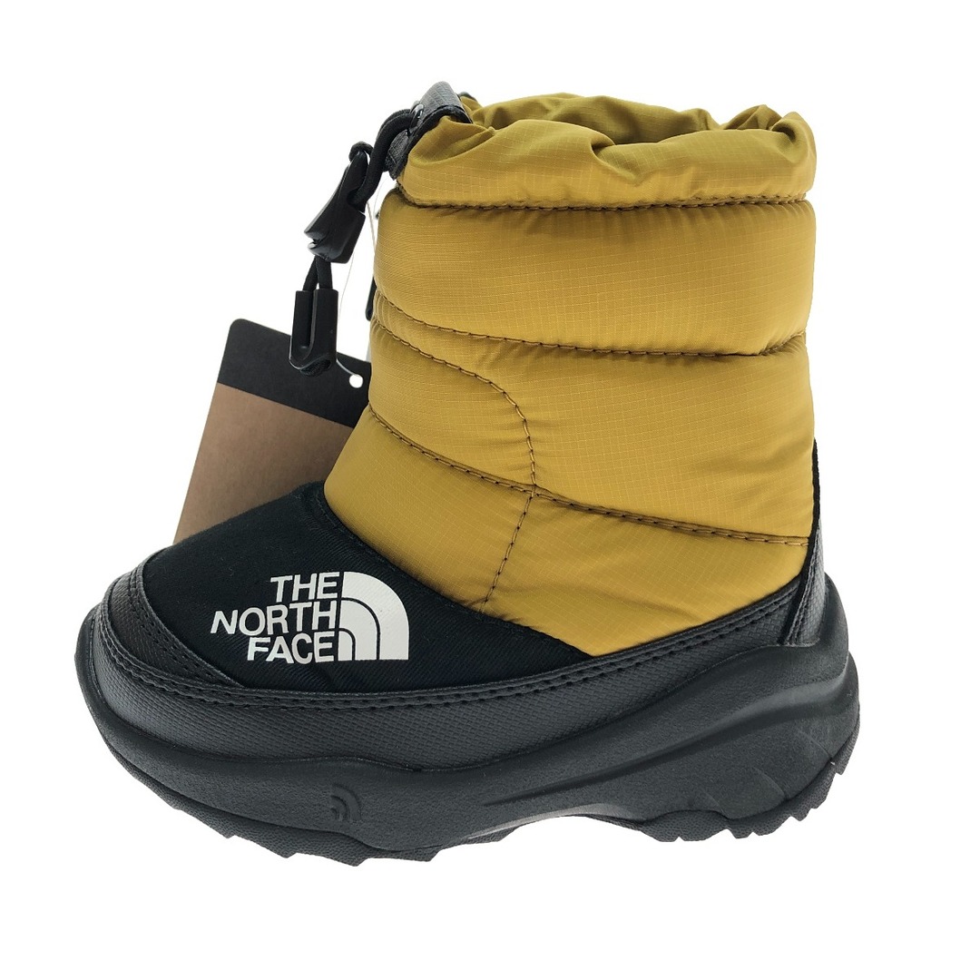 THE NORTH FACE(ザノースフェイス)の□□THE NORTH FACE ザノースフェイス スノーブーツ ヌプシ ブーティ VI 14cm NFJ52288 ゴールド×ブラック キッズ/ベビー/マタニティのベビー靴/シューズ(~14cm)(ブーツ)の商品写真