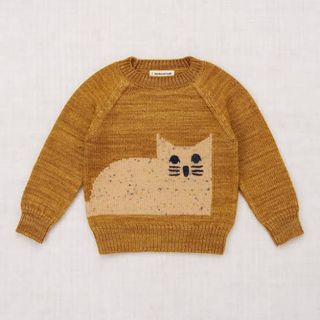 ミーシャアンドパフ(Misha & Puff)の【3/31まで出品】Misha&Puff Cat Sweater 3y(ニット)