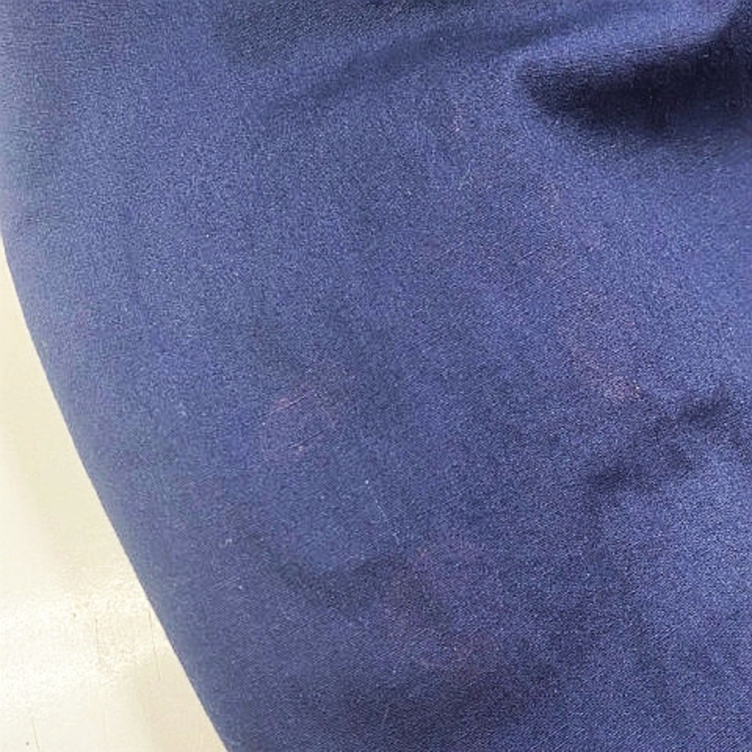 franche lippee(フランシュリッペ)のフランシュリッペ コットン 膝丈 ワンピース シャツ 七分袖 紺  M レディースのワンピース(その他)の商品写真