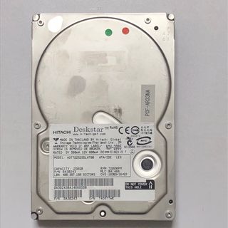 ヒタチ(日立)のHITACHI 3.5インチ HDS722525DLAT80 250GB／H33(PCパーツ)