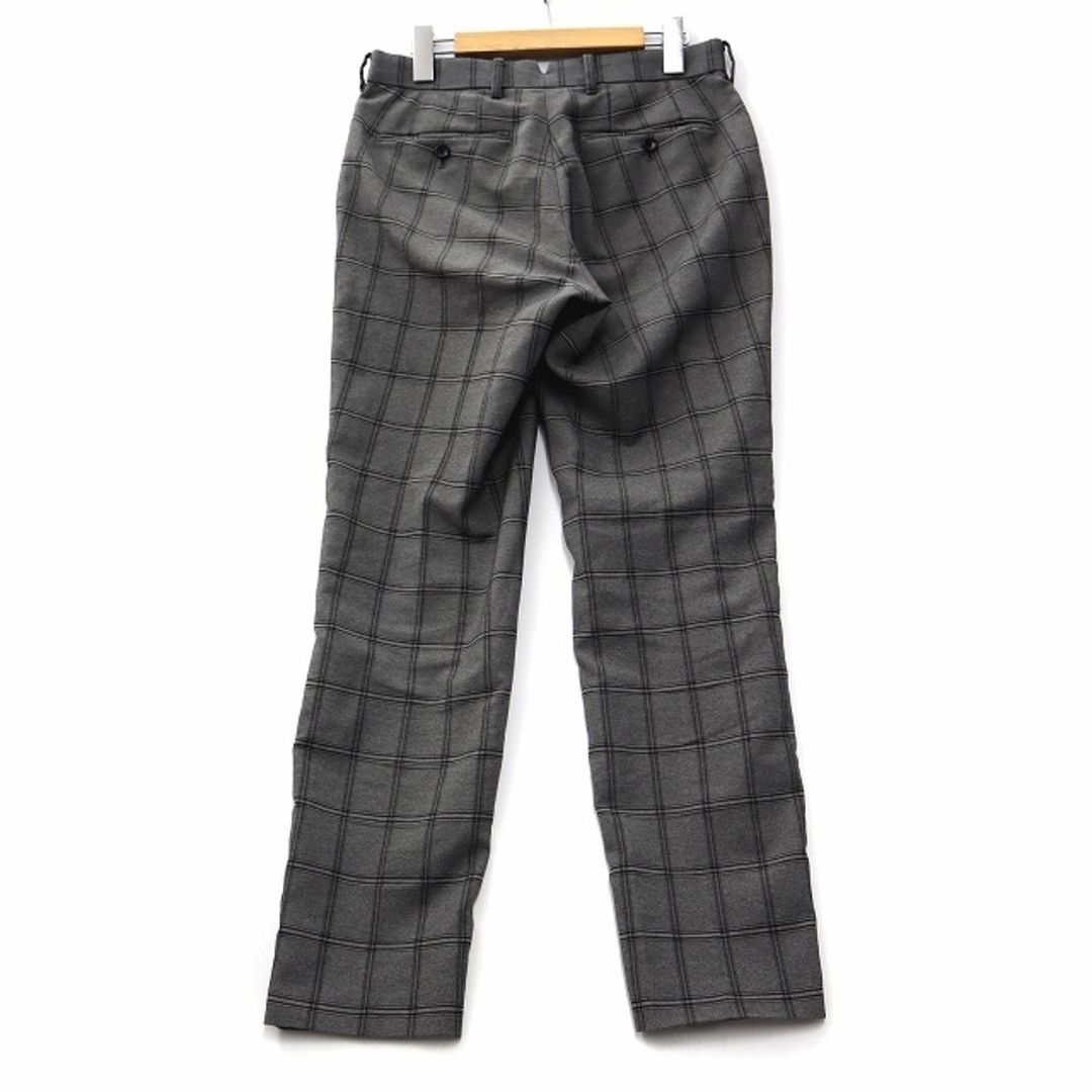 GU(ジーユー)のジーユー GU チェック テーパード トラウザー スラックス パンツ S メンズのパンツ(スラックス)の商品写真