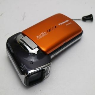パナソニック(Panasonic)のHX-WA10 サンシャインオレンジ  M777(ビデオカメラ)