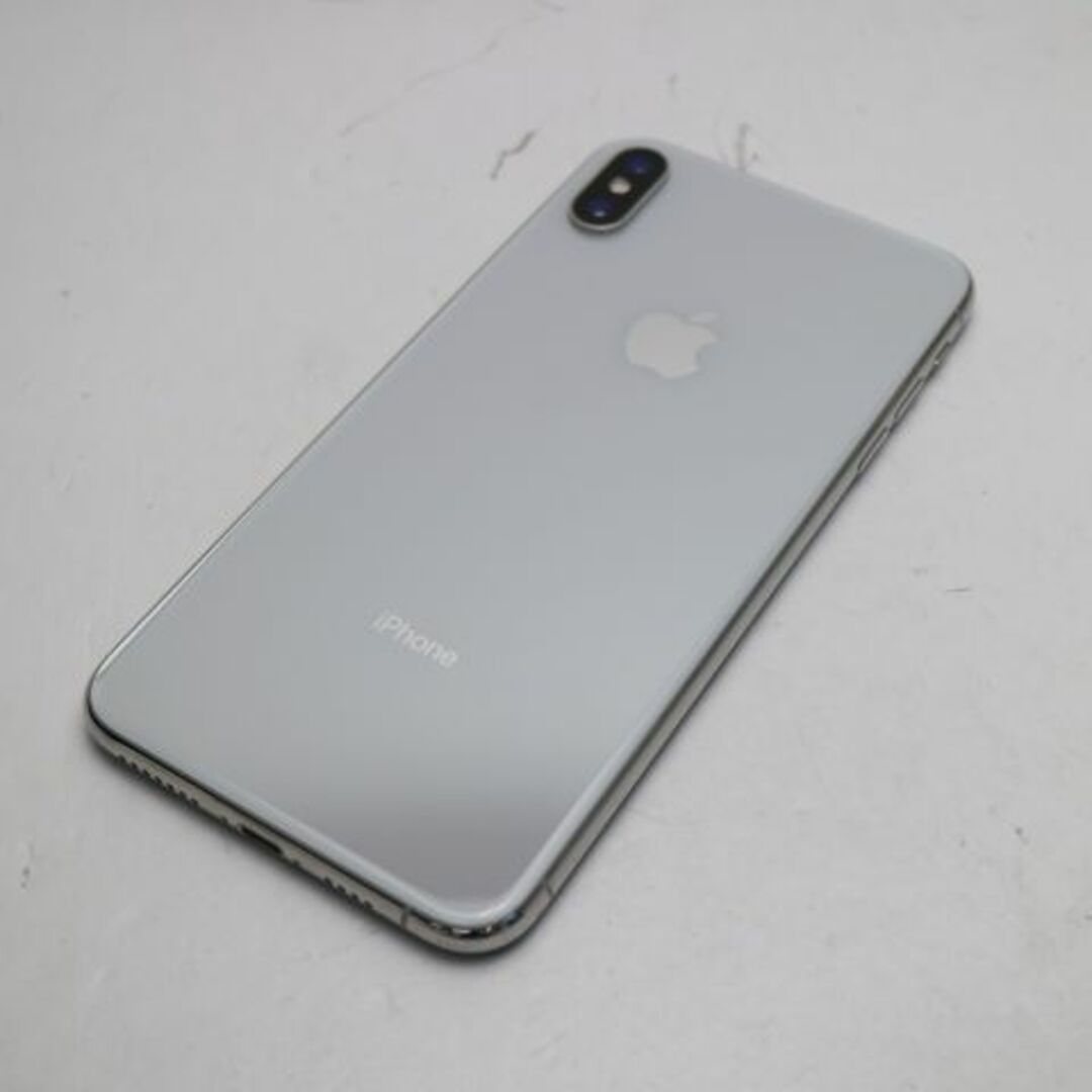 iPhone(アイフォーン)のSIMフリー iPhoneXS MAX 512GB シルバー 本体  M222 スマホ/家電/カメラのスマートフォン/携帯電話(スマートフォン本体)の商品写真