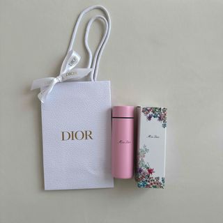 ディオール(Dior)のDIOR 水筒　ミニボトル　ノベルティ　紙袋付き(ノベルティグッズ)