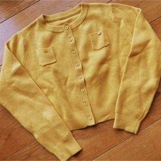 ギャバン(GABAN)のサンプル品　CABaN キャバン コットンカシミヤ クルーネックカーディガン(カーディガン)