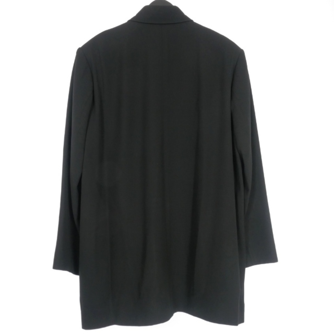 Balenciaga(バレンシアガ)のバレンシアガ BALENCIAGA 比翼 シャツジャケット ブルゾン 44 黒 メンズのジャケット/アウター(その他)の商品写真