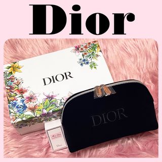 クリスチャンディオール(Christian Dior)のDiorベルベットオリジナルポーチ&ミスディオールブルーミングブーケ香水ホリデー(ポーチ)