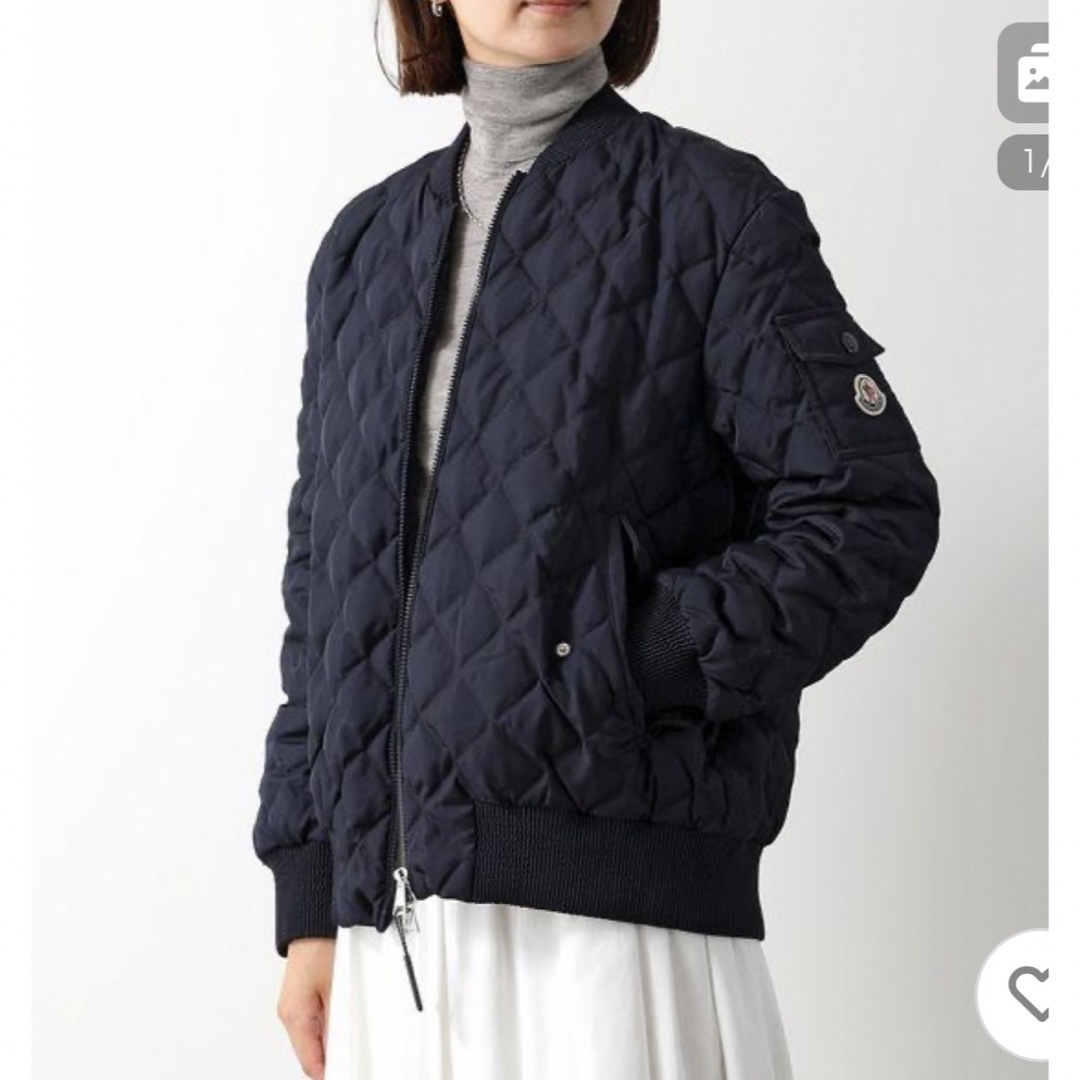 【新品】【超美品】モンクレール アルゲイバ 0サイズ レディースのジャケット/アウター(ブルゾン)の商品写真