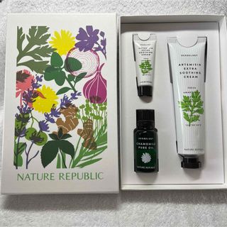 ネイチャーリパブリック(NATURE REPUBLIC)の【新品未使用】ネイチャーリパブリック　ハーブオロジースペシャル企画セット(美容液)