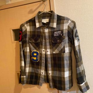 ディーゼル(DIESEL)の140㌢　キッズDISEL ギンガム柄シャツ(Tシャツ/カットソー)