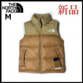 ザノースフェイス(THE NORTH FACE)のノースフェイス ダウンベスト ヌプシ 700フィル レディース Mサイズ 新品(ダウンベスト)