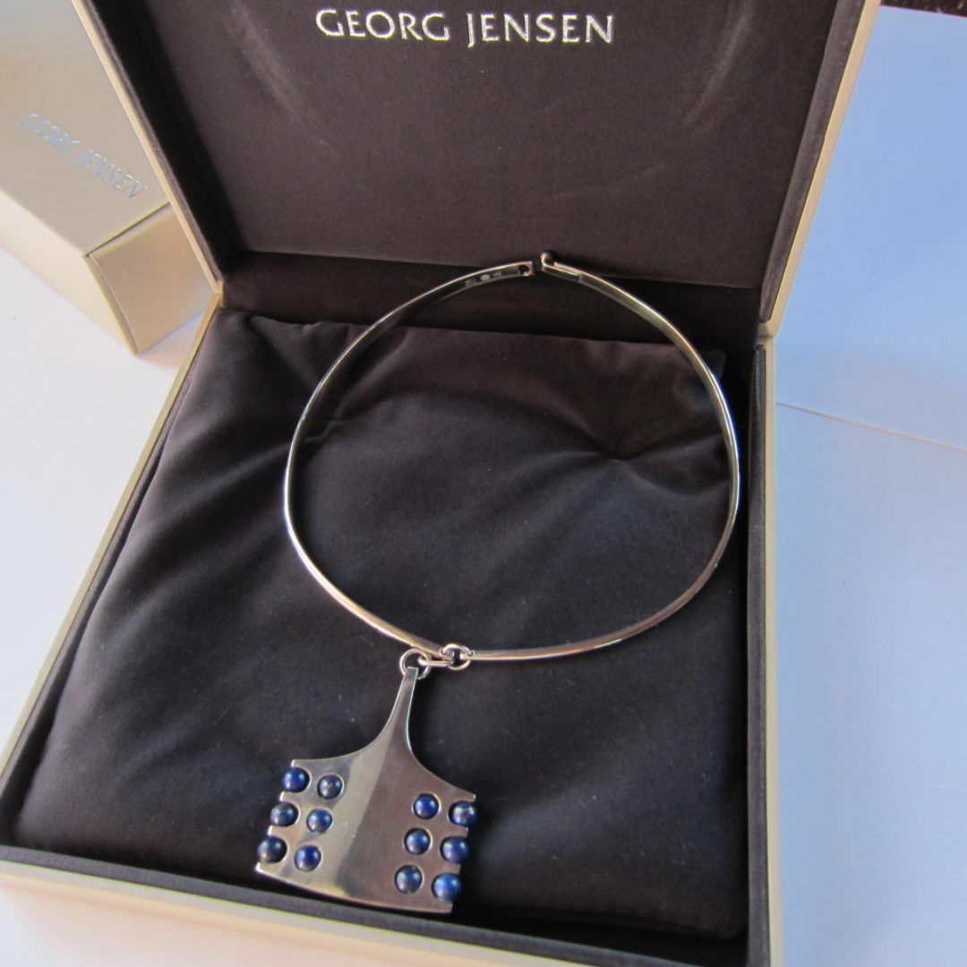 Georg Jensen(ジョージジェンセン)の【Vintage】ジョージ・ジェンセン　ネックリング　＃155 & ＃118  レディースのアクセサリー(ネックレス)の商品写真