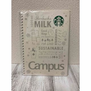 スターバックスコーヒー(Starbucks Coffee)のスターバックス　キャンパス　リングノート(ノート/メモ帳/ふせん)