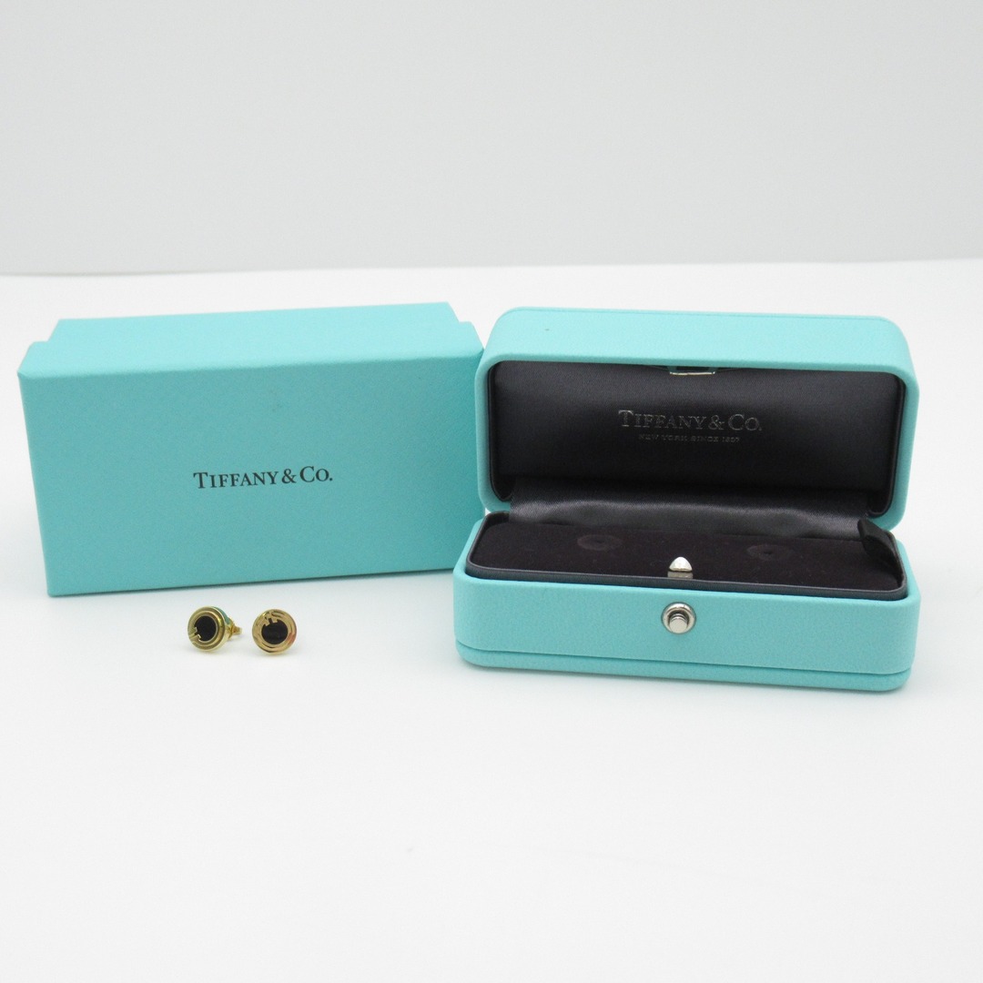 Tiffany & Co.(ティファニー)のティファニー T TWO サークル オニキス ピアス ピアス レディースのアクセサリー(ピアス)の商品写真