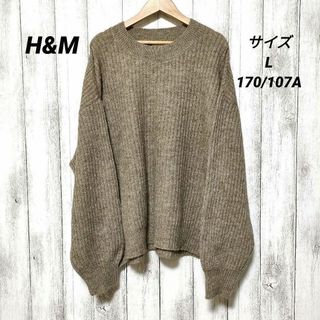 エイチアンドエム(H&M)のHアンドM　サイズL(170/107A)　セーター　ニット(ニット/セーター)