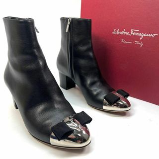 Salvatore Ferragamo - 新品同様 Ferragamoフェラガモ レザー 靴 