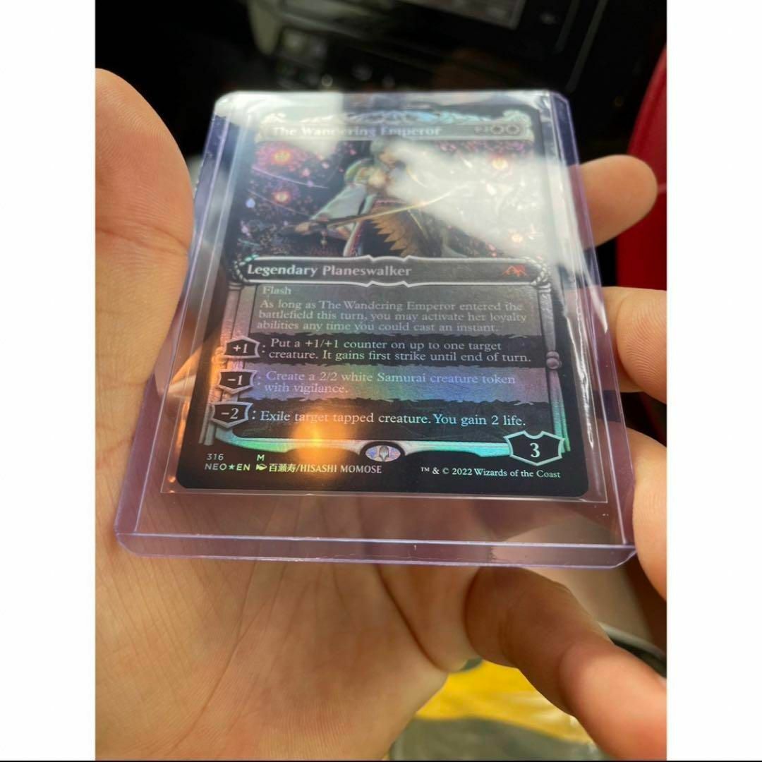 マジックギャザリング 放浪皇 英語版 百瀬寿ショーケース 版foil マジックギャザリング 放浪皇 英語版 百瀬寿ショーケース 版foil