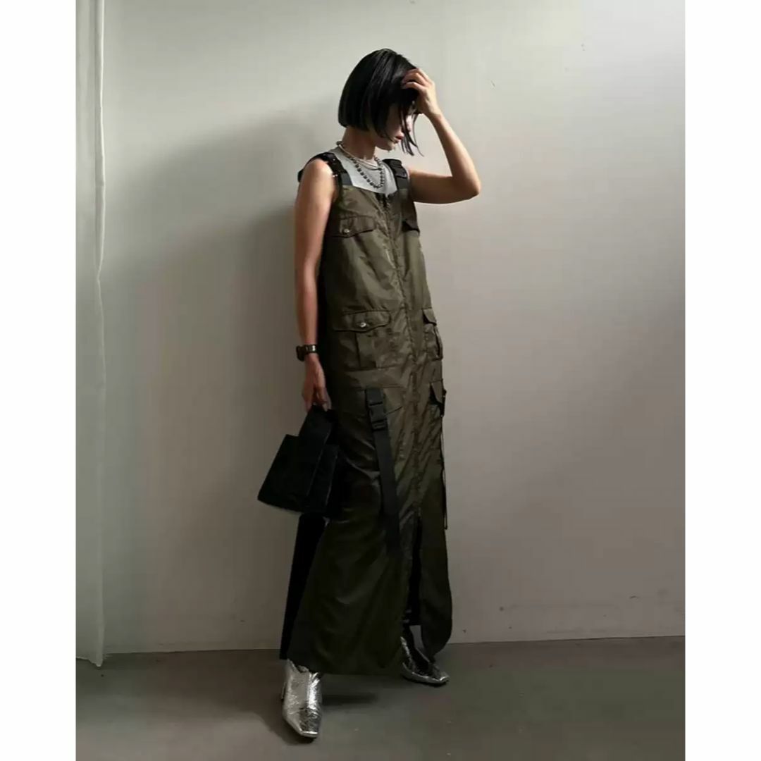 23100サイズAMERI  MILITARY WORK I LINE DRESS 207