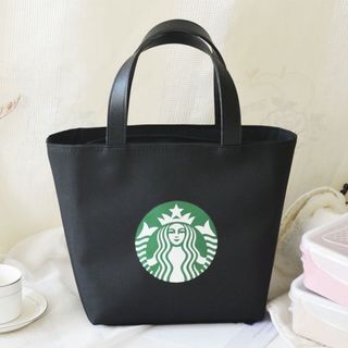 スターバックス(Starbucks)のトートバッグ  スターバックス  エコバック　ファスナー式(トートバッグ)