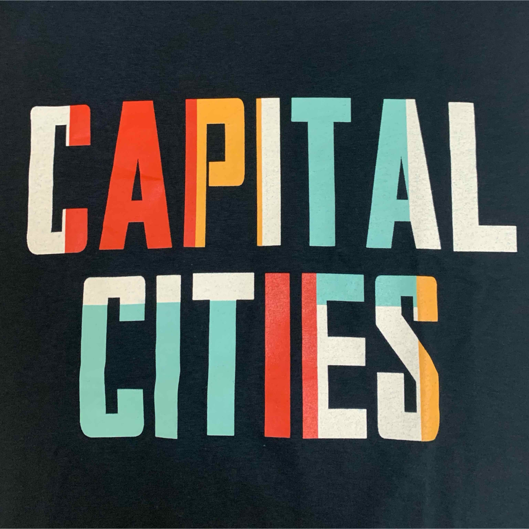 GILDAN(ギルタン)のCapital Cities キャピタルシティーズ バンドTシャツ ブラック M メンズのトップス(Tシャツ/カットソー(半袖/袖なし))の商品写真