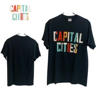 ギルタン(GILDAN)のCapital Cities キャピタルシティーズ バンドTシャツ ブラック M(Tシャツ/カットソー(半袖/袖なし))