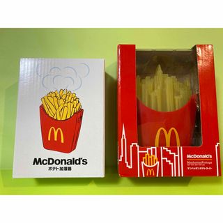 マクドナルド(マクドナルド)の未開封　マクドナルド　ポテト加湿器　ポテトライト　福袋　2022 2024(ノベルティグッズ)