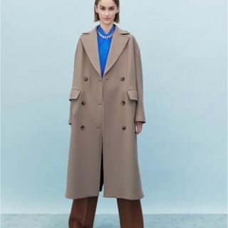 ザラ(ZARA)のZARA WARM WOOL PREMIUM コート  (ロングコート)