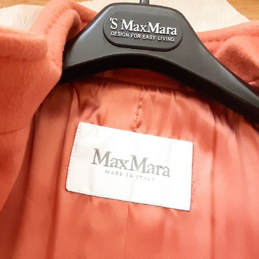 Max Mara(マックスマーラ)の新品　白タグ　マックスマーラ　カシミヤ　コート　キャサリン妃 レディースのジャケット/アウター(ロングコート)の商品写真