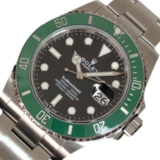 ロレックス(ROLEX)の　ロレックス ROLEX サブマリーナ 126610LV グリーン、ブラック ステンレススチール メンズ 腕時計(その他)